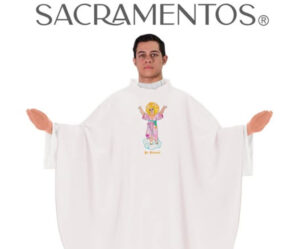 Casulla Bordada del Divino Niño Jesús